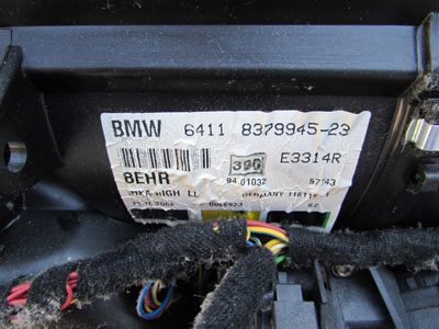 BMW AC Heater Box Complete Assembly 64118379945 E66 745Li 750Li 760Li5
